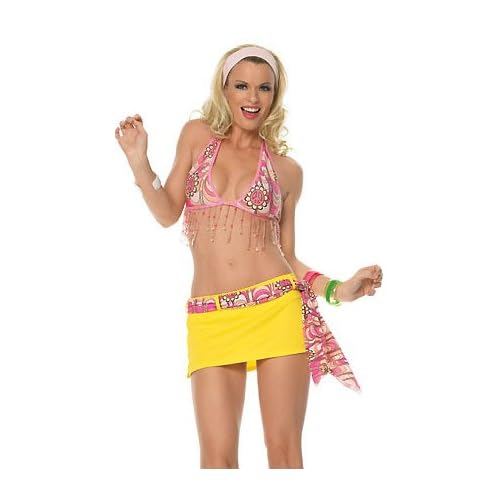 The Hipster - Sexy Adult Hippie Costume Lingerie Outfit