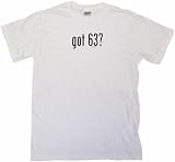 got 63? Men's Tee Shirt 3XL-White