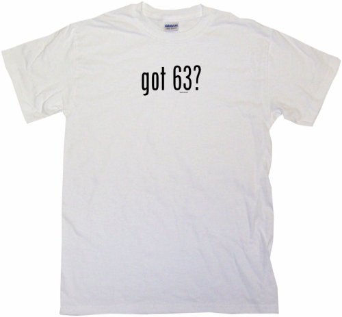 got 63? Men's Tee Shirt 3XL-White
