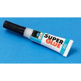 Bison Super Glue Gel - 3g tube - ideal for snooker, pool, billiard cue retipping