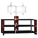 Bush Furniture Segments TV Stand, small cherry