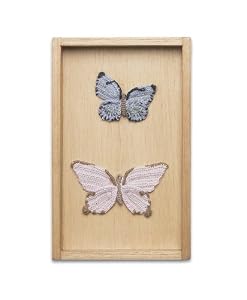 Oeuf Alpaca Butterflies Wall Hanging, Size 2