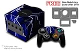 Blue Storm Design GameCube Decorative Protector Skin Decal Sticker