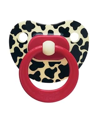  dental shaped soothers 3 pk - 'tiger' (from 6 months)