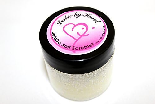All Natural Jojoba Salt Scrub made from Pacific Sea Salt, Jojoba Oil and Avocado Oil, 1 oz