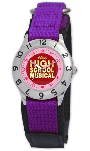 Disney Kinder-Armbanduhr High School Musical Lernuhr violett #0803C009D049S504 Preisvergleich