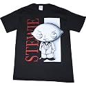 Family Guy Stewie Griffin Black & White Scarface Poster Spoof Men's T-Shirt