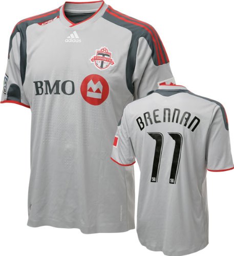 Jim Brennan Game Used Jersey: Toronto FC #11 Short Sleeve Away Jersey Jim Brennan Game Used Jersey: Toronto FC #11 Short Sleeve Away Jersey