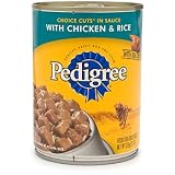Pedigree Choice Cuts in Sauce with Chicken and Rice Canned Dog Food