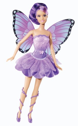 Barbie Mariposa and The Fairy Princess Friends Doll, Purple