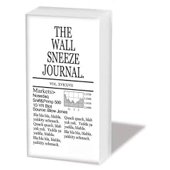 Bedruckte Motiv Taschent�cher bedruckt mit DESIGN WALL SNEEZE JOURNAL