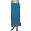 Crinkled Skirt Cotton Dress Clothing In India Size 14 (skt420a)