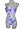 Purple And White