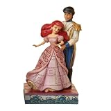 Disney Traditions by Jim Shore 4015337 Ariel and Prince Dancing Figurine 6-Inch