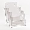 Two Tier Holder For A5 Leaflets in Portrait