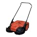 Oreck Commercial PPS40B Triple Brush Push Battery Powered Sweeper, 31" Width