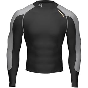 <b>Under Armour Men's Coldgear Blitz Mock ( sz. M, Black/Grey )</b>