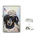 Limited Edition Violano Flip-Top Lighter Dachshund Go Troops!