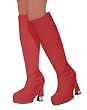 Red Go Go Boot Tops - Adult Std.
