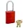 Master Lock Aluminum Lockout/Tagout Padlock, Keyed Alike, 1-3/4" Body Length, 1-9/16" Shackle Clearance
