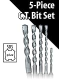 5pc Asst. Kit SDS+ Drill Bit