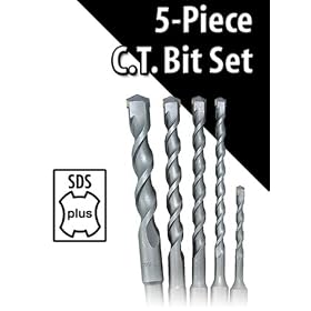 5pc Asst. Kit SDS+ Drill Bit