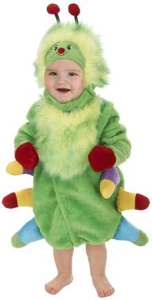 Just Pretend Kids Infant Romper, 0-6 Months, Caterpillar