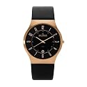 Skagen Herrenarmbanduhr Slimline Leder 233XXLRLB