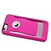 Reiko Belt Clip Polymer Case for iPhone 6 4.7inch iphone 6S 4.7inch- Retail Packaging - Hot Pink