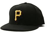 Pittsburgh Pirates NEW ERA Fitted Baseball Hat - Black