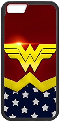 Funny Cartoon Wonder Woman Magically Shinhwa American Flag Case for iPhone6 4.7" (Laser Technology) Cases