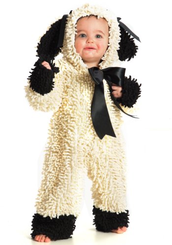 Woolly Lamb Deluxe Toddler Costume