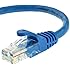 Mediabridge Cat5e Ethernet Patch Cable (50 Feet) - RJ45 Computer Networking Cord - Blue