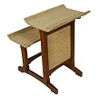 Mr. Herzher's Feline Furnitue Deluxe Double Seat Early American Finish Mr. Herzher's Feline Furnitue Deluxe Double Seat Early American Finish