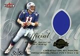 Drew Bledsoe New England Patriots 2000 Fleer Tradition Feel the Game Jersey #5 Football Card