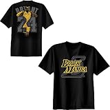Kobe Bryant Los Angeles Lakers Notorious Jersey Name And Number T-Shirt
