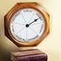 Oak Frame Day Clock