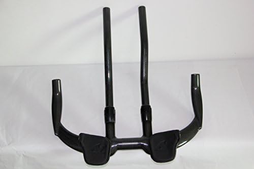 Carbon Fiber Aero TT Bike Bicycle Time Triathlon Trial Handlebar 3K Glossy TT Handlebar Carbon TT Handlebar 400mm