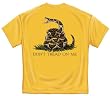 Don't Tread On Me Yellow - Military T-Shirt
