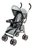 Dream On Me Umbrella Stroller with Child Tray, Gray