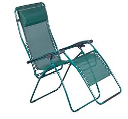 Faulkner XL Recliner Green Mesh with Padded Arms