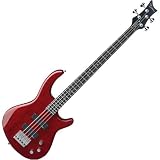 Dean Edge 1 Bass Trans Red