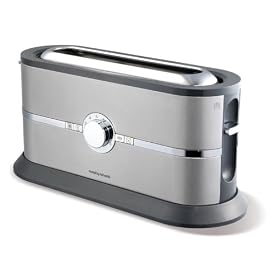 Morphy Richards Food Fusion 2 Slice Toaster 44234 Stainless Steel