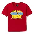 Toddler Boys' Now and Zen This is My Timeout Shirt - Red