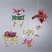 4.5-5.25 RESIN LUCK ORNAMENT 4/ASSTD: BRING ON THE BLING, SHOW ME THE MONEY, LADY LUCK & LUCKY IN LOVE.