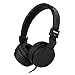 Sound Intone IP950 Stereo Folding Stretchable Headphones Adjustable Headband Headset Kids Earphones or Adults Lightweight Headsets With In-line Mic for Iphone/Ipad/Tablet/Andriod/Mp3/Mp4/Laptop(Black)