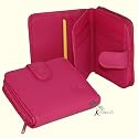 LADIES SOFT LEATHER (PIG SKIN) ZIP ROUND PURSE