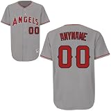 Los Angeles Angels Replica Majestic Road Baseball Jersey YOUR NAME and Number Laser Cut and Custom SEWN with AUTHENTIC TWILL