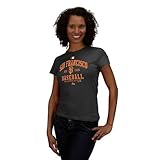 MLB San Francisco Giants Women's Classic T-Shirt, Black