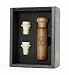 Costa Brava St. Germain Vacuum Wine Preserver, Leather Line